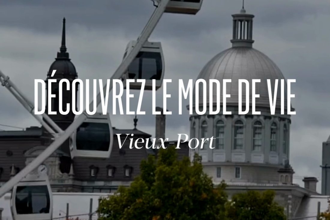 View of the Old Port of Montreal